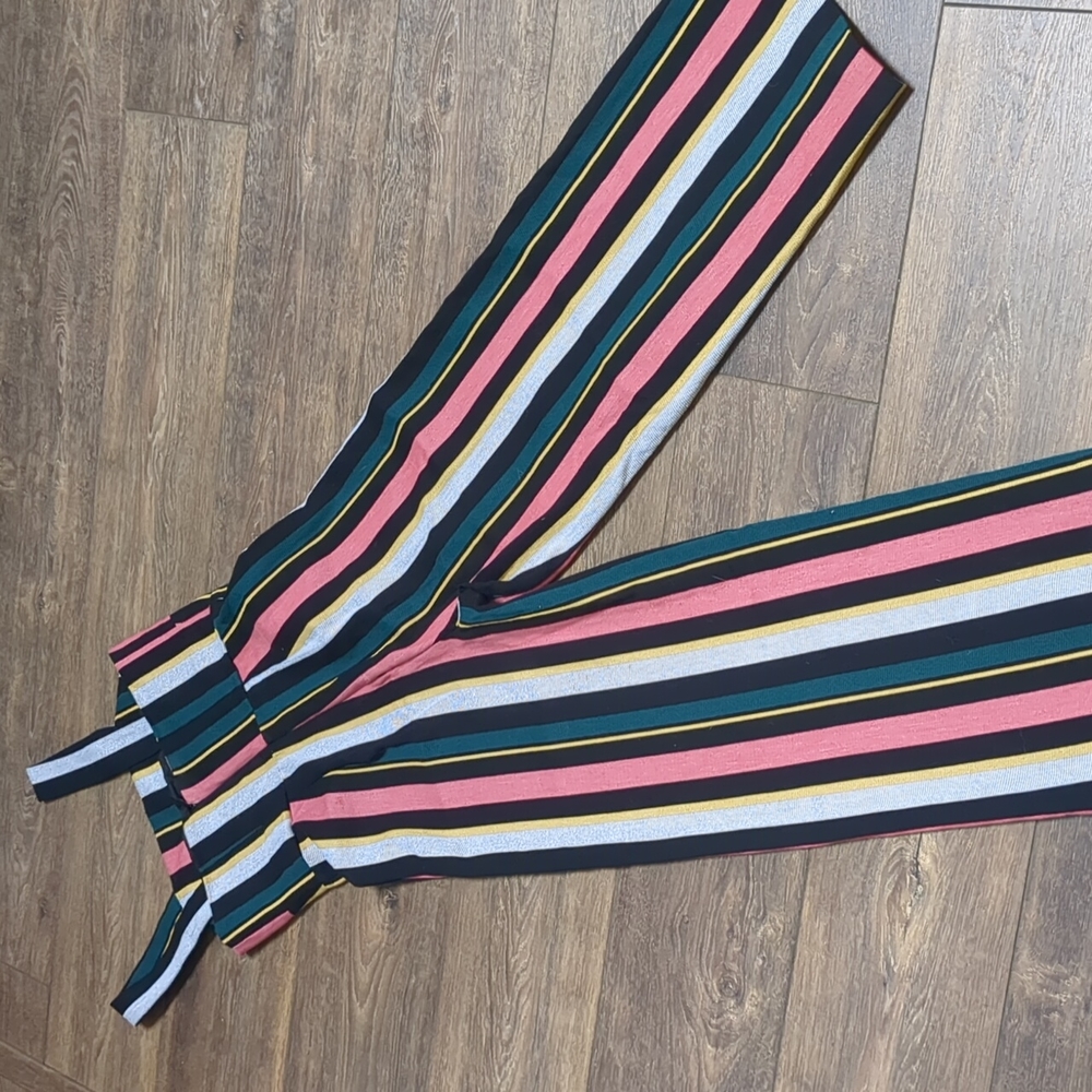 Super cute spaghetti strap striped romper jumpsuit Catherine Malandrino 2 EUC - Picture 5 of 5